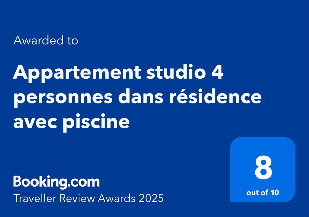 Appartement Studio 4 Personnes Dans Residence Avec Piscine Кіберон Екстер'єр фото